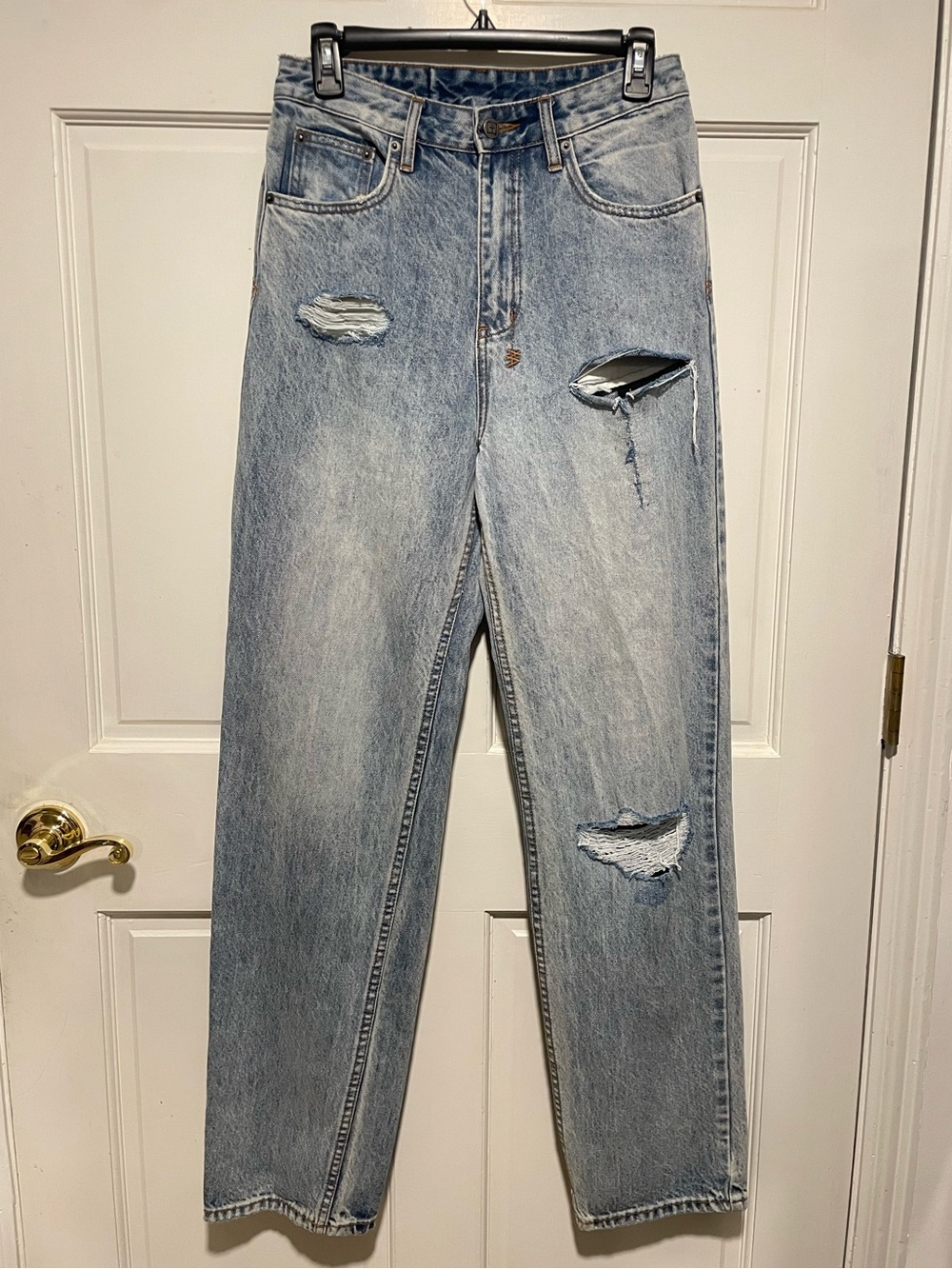 KSUBI Playback Skream Trashed Jeans Size 27